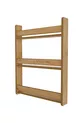 Детски шкаф за книги Montessori с 3 рафта  cm - Сапфирен дъб