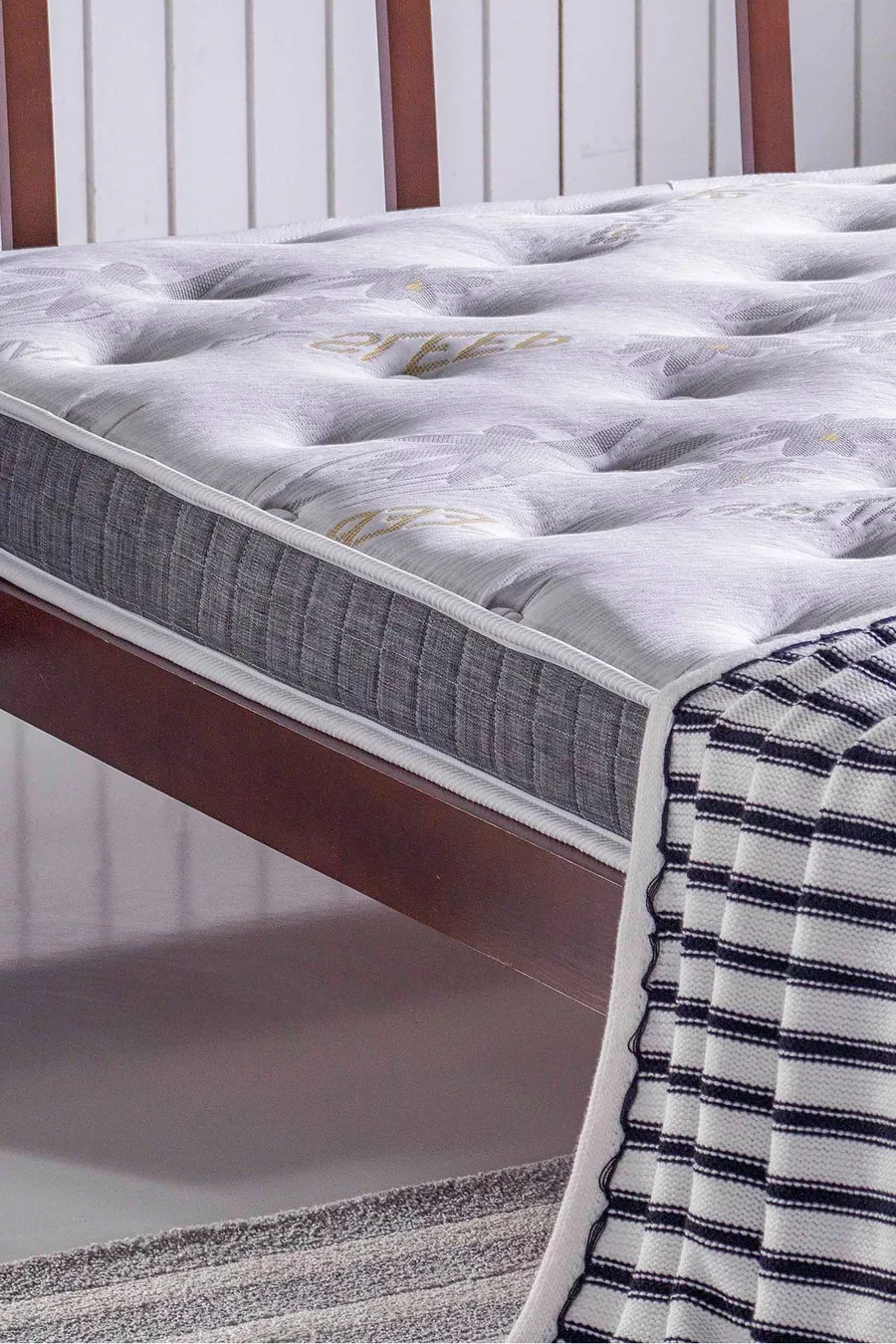 Natural Full Orthopedic Mattress Pad, Mattress Topper, Mattress Pad, Nested Bed / 8 Cm