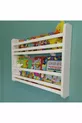 Bibliothèque Safir à 2 étagères - Bibliothèque éducative Montessori pour chambre d'enfant à 2 étagères - Largeur de Cm