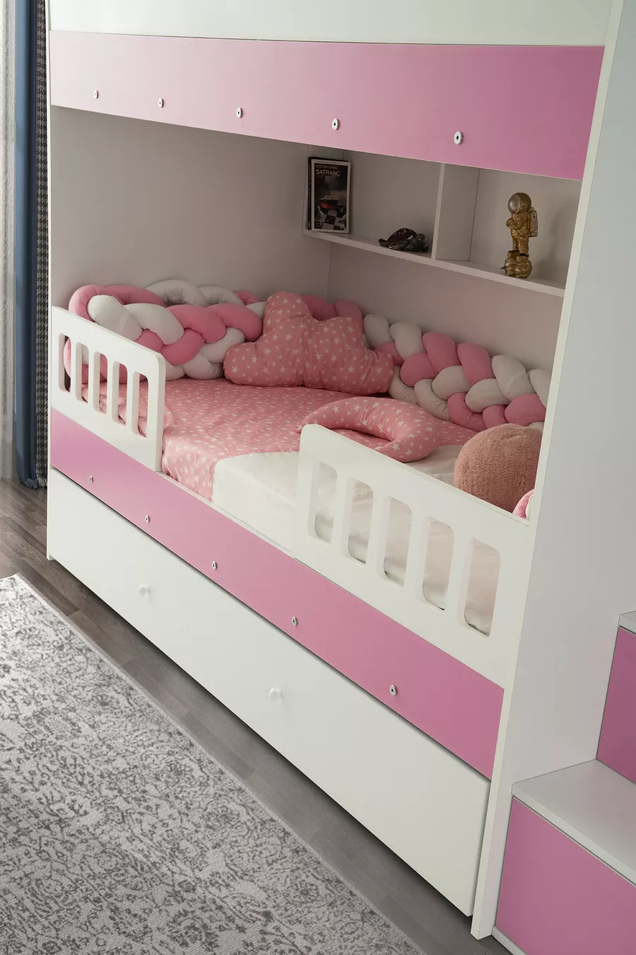 Berlin Bunk Bed / 2 Pieces Including Bamboo Spring Mattress