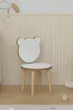 Table d'activité pour enfants avec 3 paniers, bureau pour enfants avec chaise à dossier - Panda