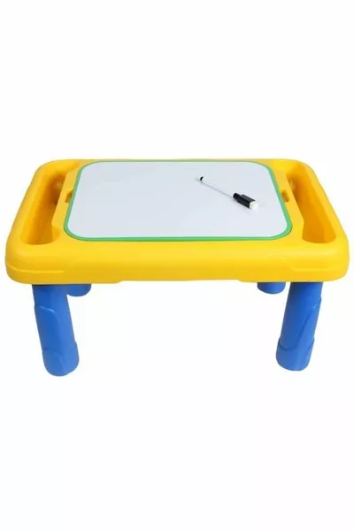 Blue Creative Bi-blocks Activity Table Modern 3+ Years 0 Polypropylene
