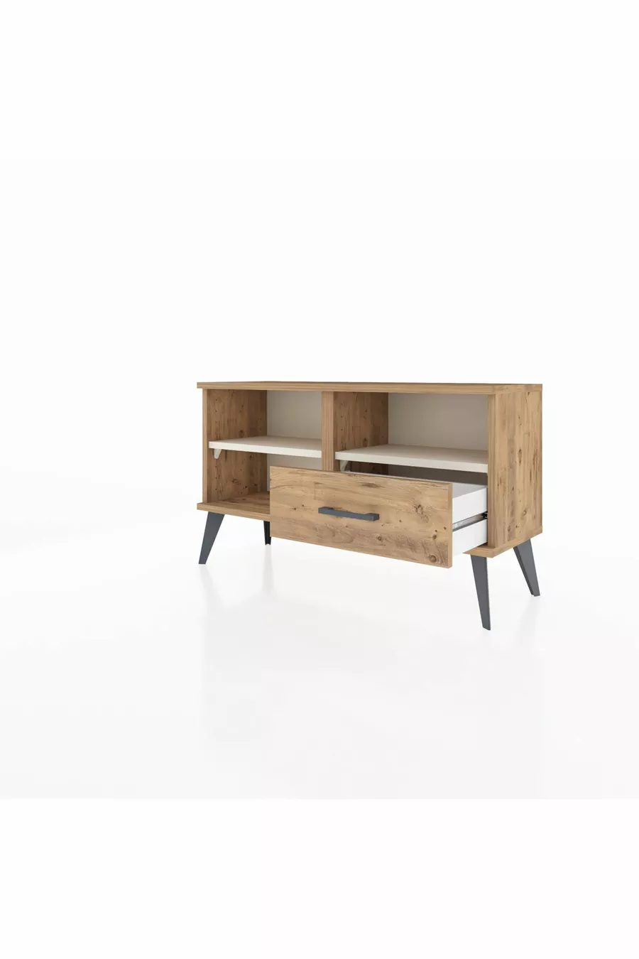 Arges Kast 2 Planken 1 Lade Den-Hout/Den