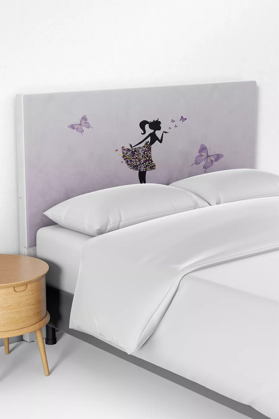 Housse de tête de lit colorée et à motifs pour chambre d'enfant