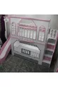 Lit superposé princesse avec balcon et toboggan