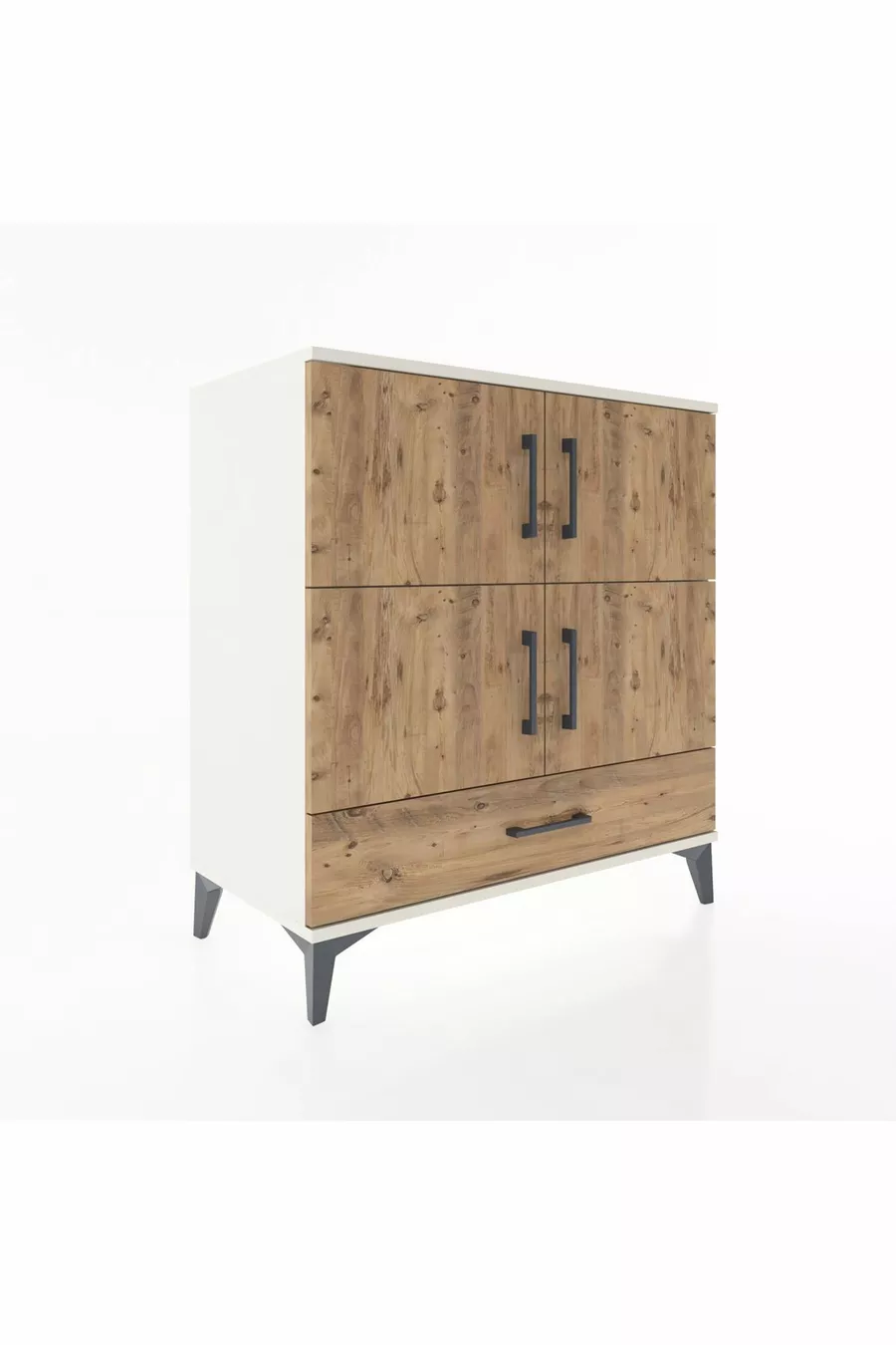 Hyperion Dressoir 4 Planken 1 Lade 4 Deuren Maansteen-Scandinavisch