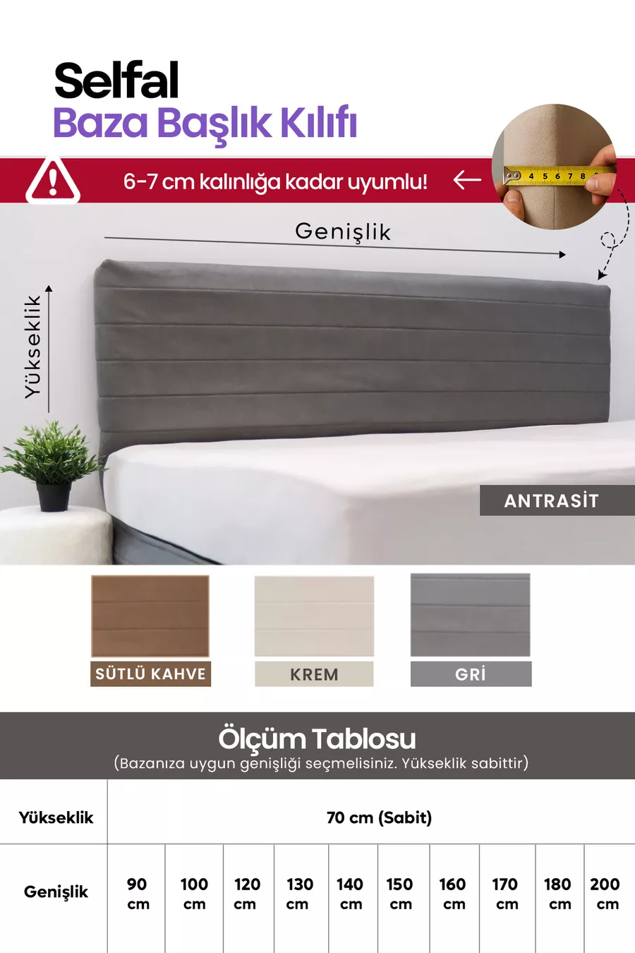 Housse de Tête de Lit pour Lit - Tissu Matelassé en Poil de Poney (Options de Taille)