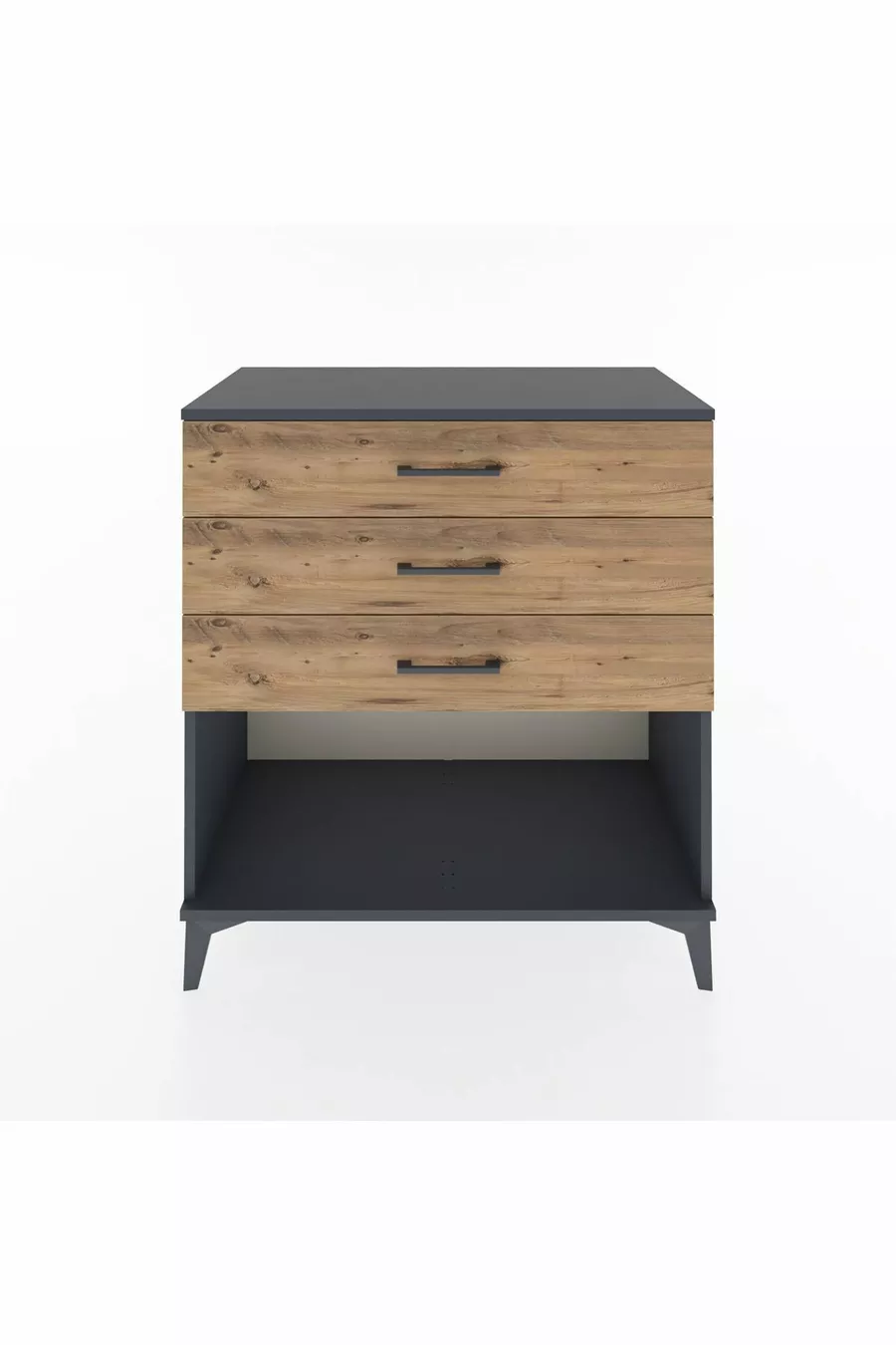 Hyperion Dressoir met 3 Lade Antraciet-Dennen
