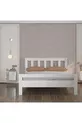 Бял MDF шкаф за стена