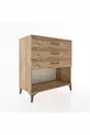Commode Hyperion 3 tiroirs Pin-Pin