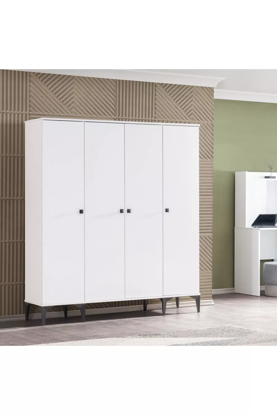 WHİTE 4LÜ COMPLEX RANZA SET
