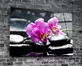Peinture sur verre de spa