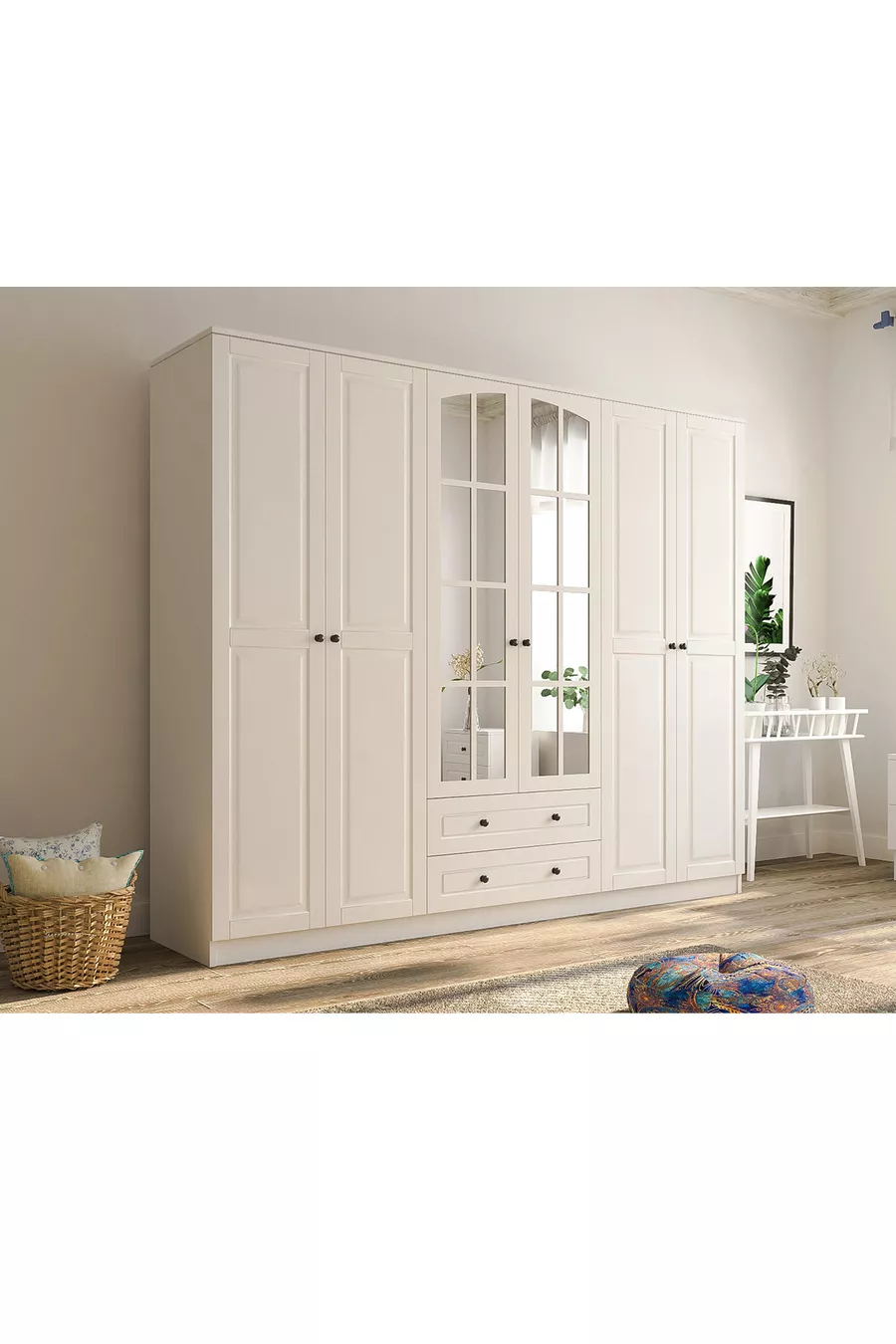 Beyza Country 6 portes 2 tiroirs