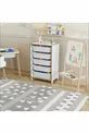 Armoire à Jouets à 5 Paniers - Armoire à Jouets Polyvalente (MDF)