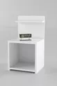 Étagère de chevet Armoire de salon de bureau Blanche **