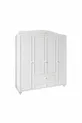 Romantische 4-Deurs, 2-Lade, Avant-garde Kast/kleerkast (% MDF)