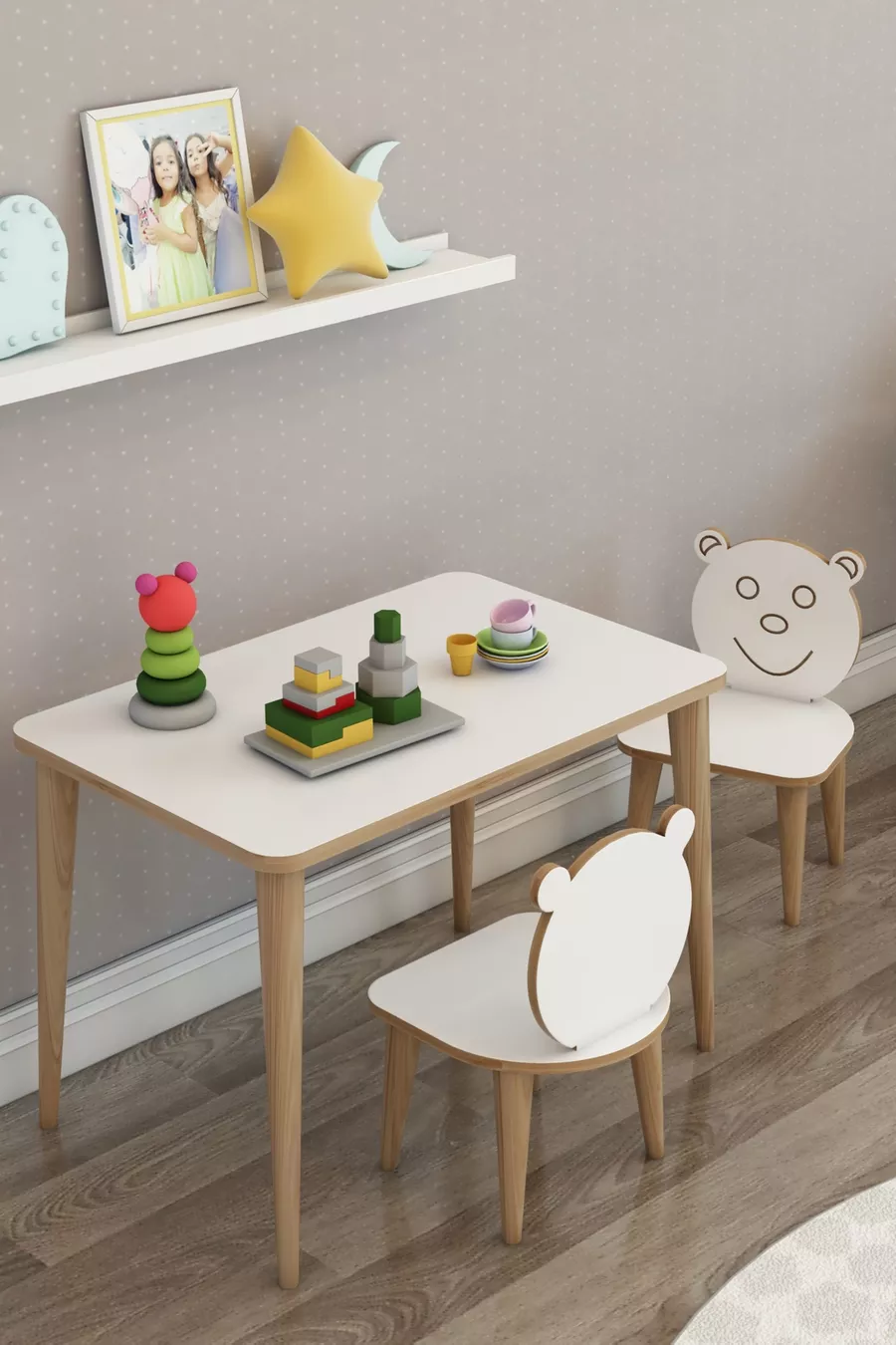 Wini Kinder Speel- en Activiteitentafel met Stoel