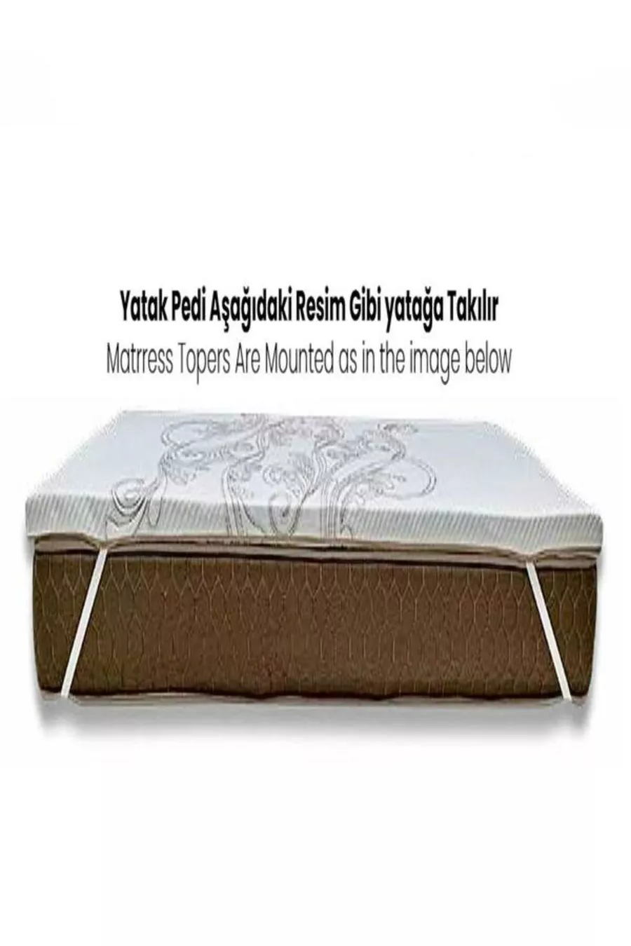 Lüx Viscotrapy Yatak Pedi & Full Ortopedik Yatak Şiltesi (7 CM YÜKSEKLİK)