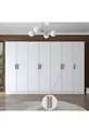 Rani  Brede Kledingkast 7 Deuren  Planken 3 Kleerhangers Modulair Kast Wit