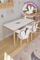 Table d'activités pour enfants avec 2 chaises et tiroir