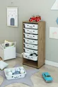 Многофункционален шкаф с 8 кошници, кухненски шкаф, шкаф за детски играчки, органайзер за играчки