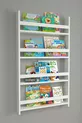 4-plank Montessori Boekenkast Educatieve Kinderboekenkast Wit