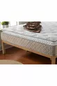 Materasso Ultra Ortopedico con Sostegno Lombare e Dorsale, Aqua Pad, Molle a Sacco, Molle a Sacco, Tessuto in Piuma di Coniglio