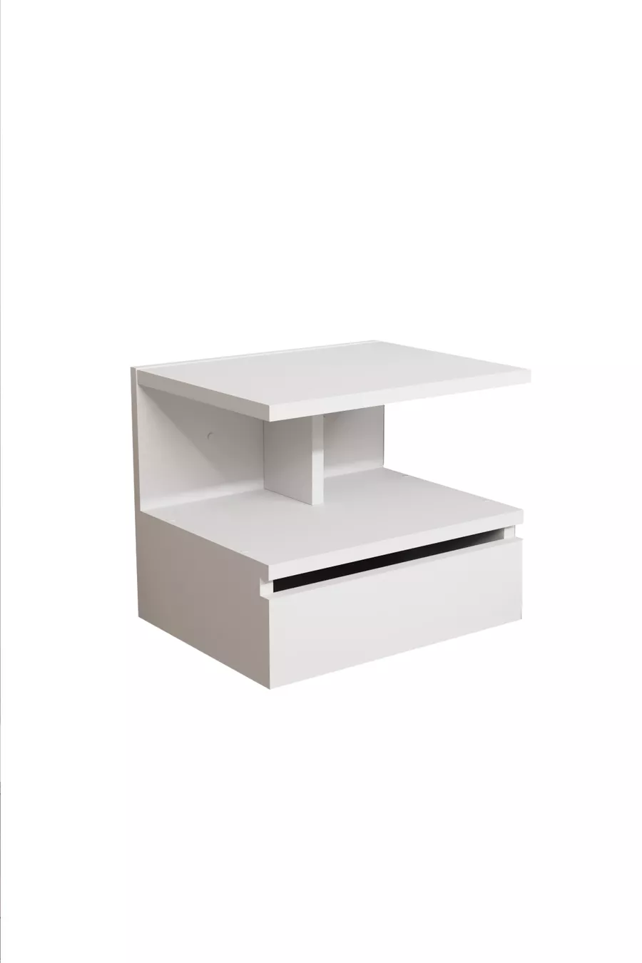 B Wall-Mounted Nightstand