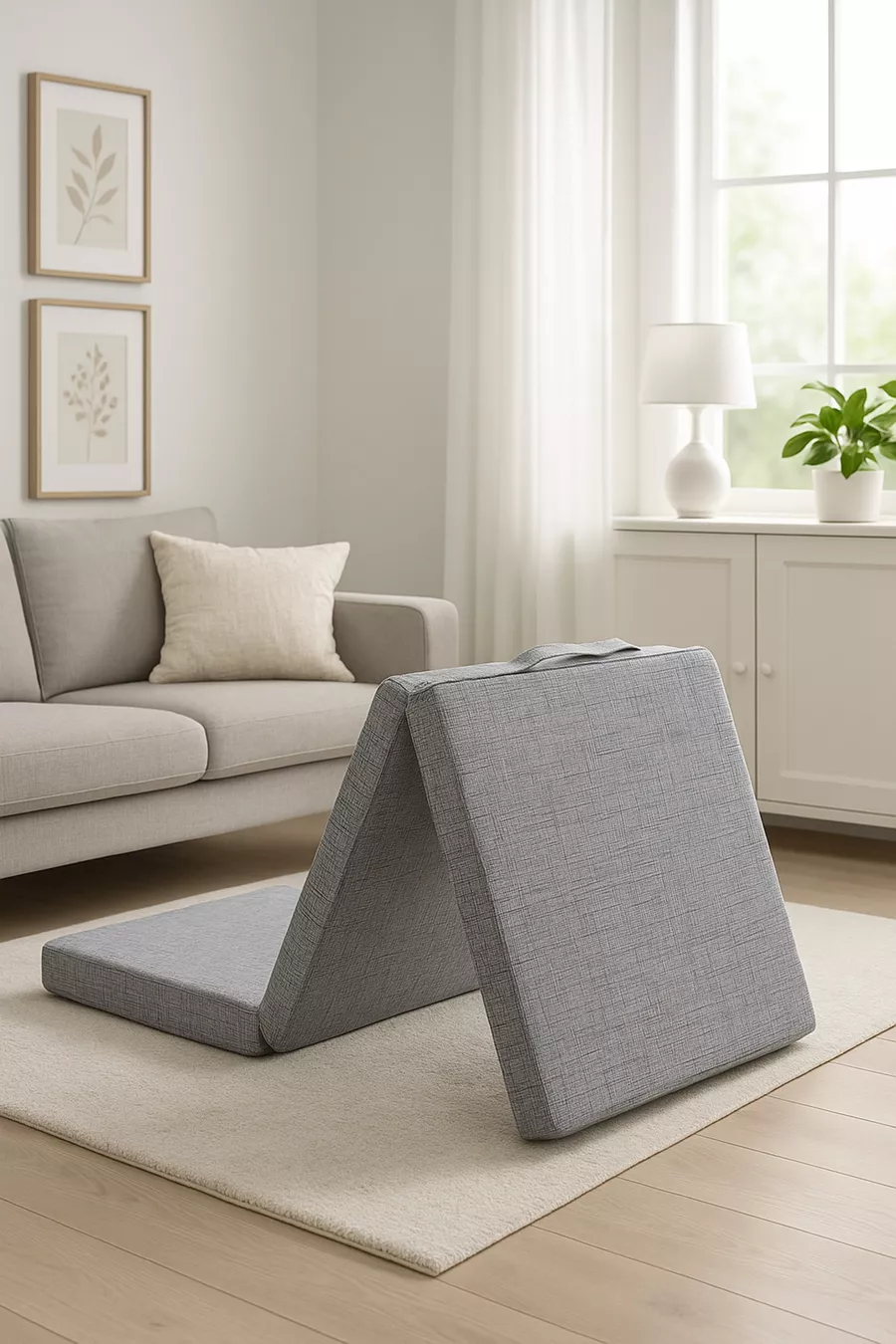 Matelas et coussin pliables en éponge Micro Cotton cm DNS mousse de fermeté moyenne