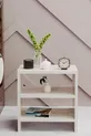 Table de chevet à 2 étagères, table de chevet pour chambre à coucher, table de chevet avec compartiments, table de chevet de chevet