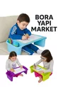 KINDER HOBBYTAFEL SPEELTAFEL TABLET BRIL. ROZE