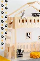 Markaawm Lit superposé Montessori avec aire de jeu Lit pour enfants Play
