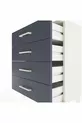 Chevet Arges 4 tiroirs Quartz-Anthracite