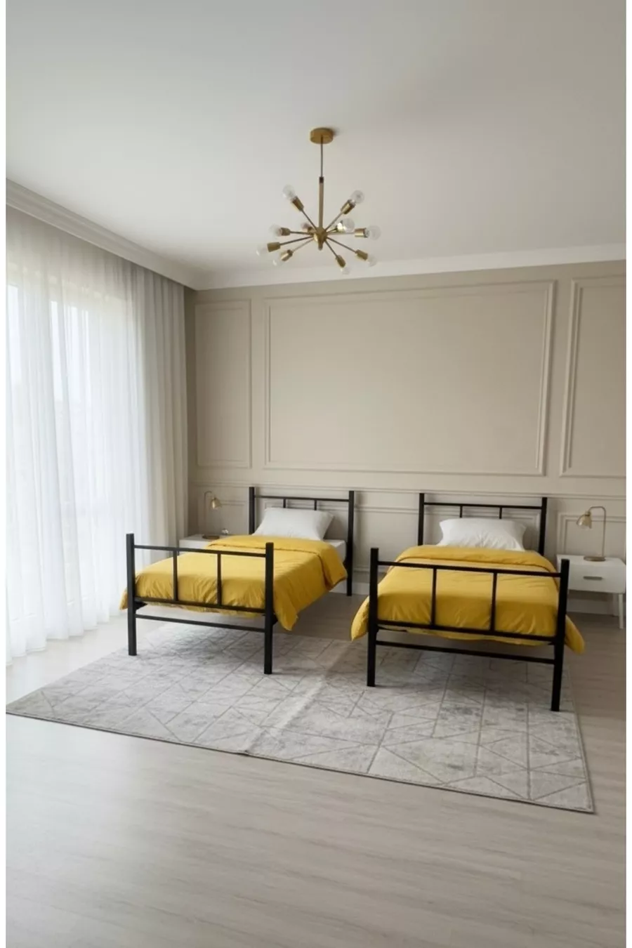 Modern Etagenbett, Sonnen-Etagenbett, Metall-Etagenbett, Abnehmbar, Cm Schwarzes Etagenbett
