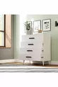 Ensemble de Chambre Jeune İnci (GARDEROBE, CHIFFONNIER, CHEVET)