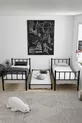 Chambre d'enfant jeune avec lit superposé et lits en métal Zambak