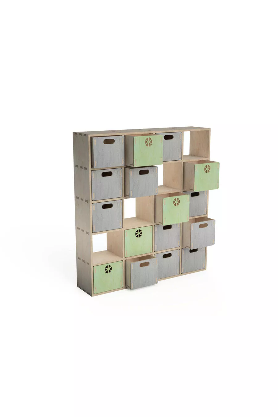 - Ladenrek Modulaire Organische Beschilderbare Draagbare Speciale Ontwerp Algemene Uitrusting