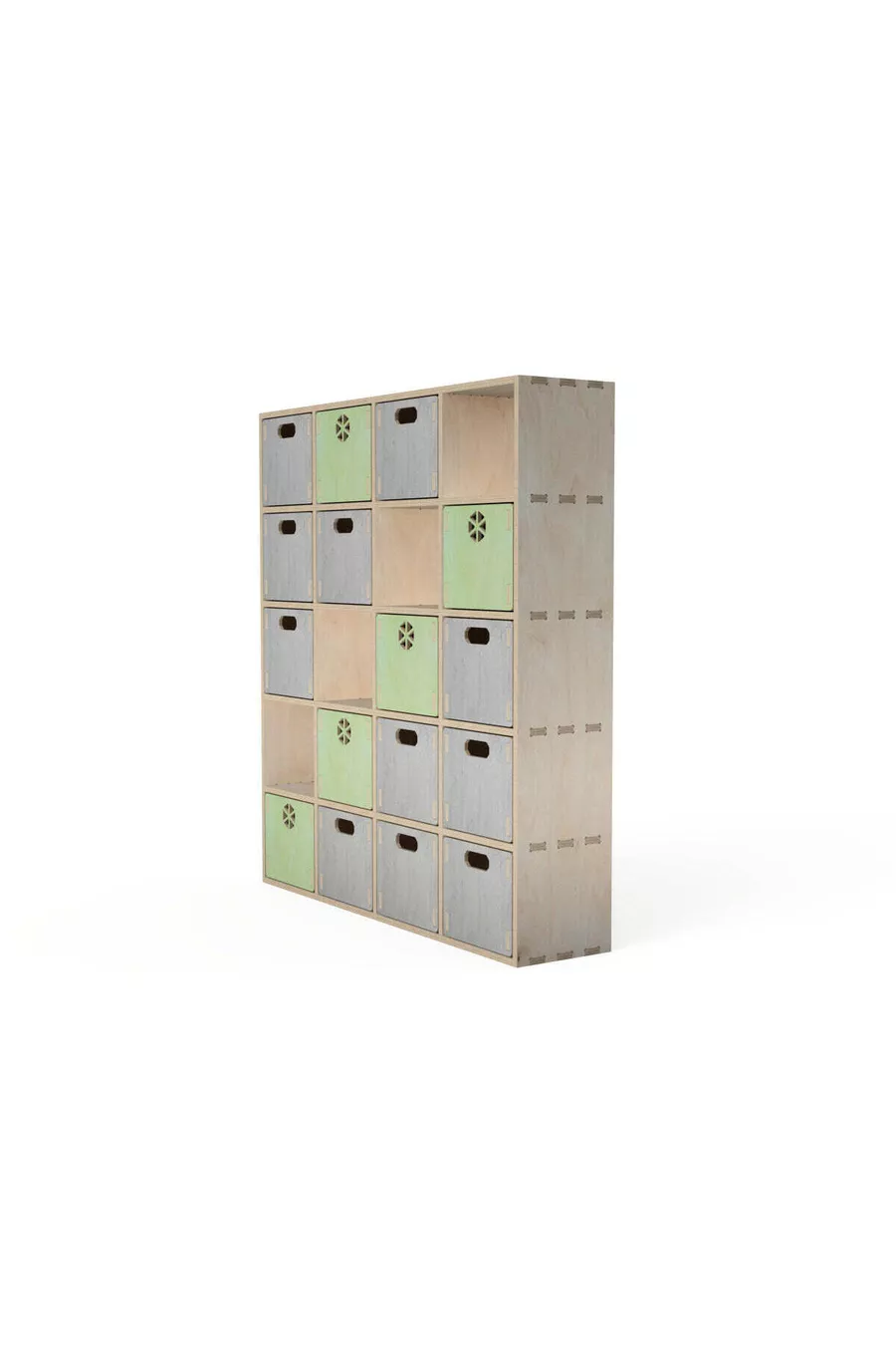- Ladenrek Modulaire Organische Beschilderbare Draagbare Speciale Ontwerp Algemene Uitrusting