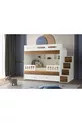 Letto a castello Berlin / % MDF / 2 letti a molle in bambù / 2 set di biancheria da letto in omaggio