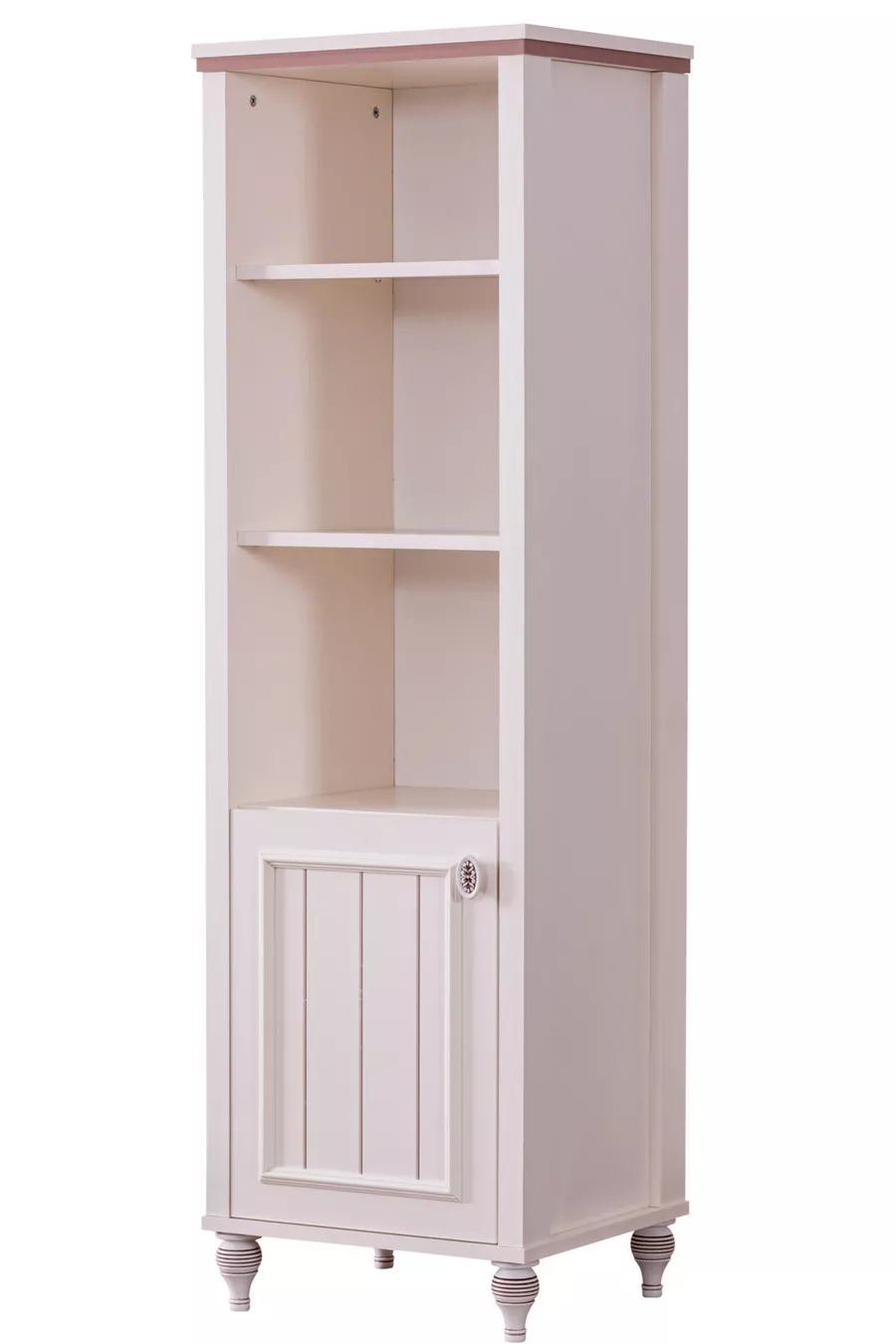 Camera Giovane Ezgi - Armadio a 3 Ante, Letto, Comodino, Scrivania, Cassettiera, Libreria