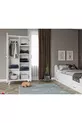 Ensemble de chambre Kartopu Country - Lit avec tiroirs, armoire à 2 portes, commode à 3 tiroirs en MDF