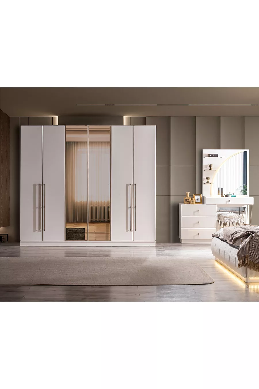 Ensemble de chambre à coucher Ada
