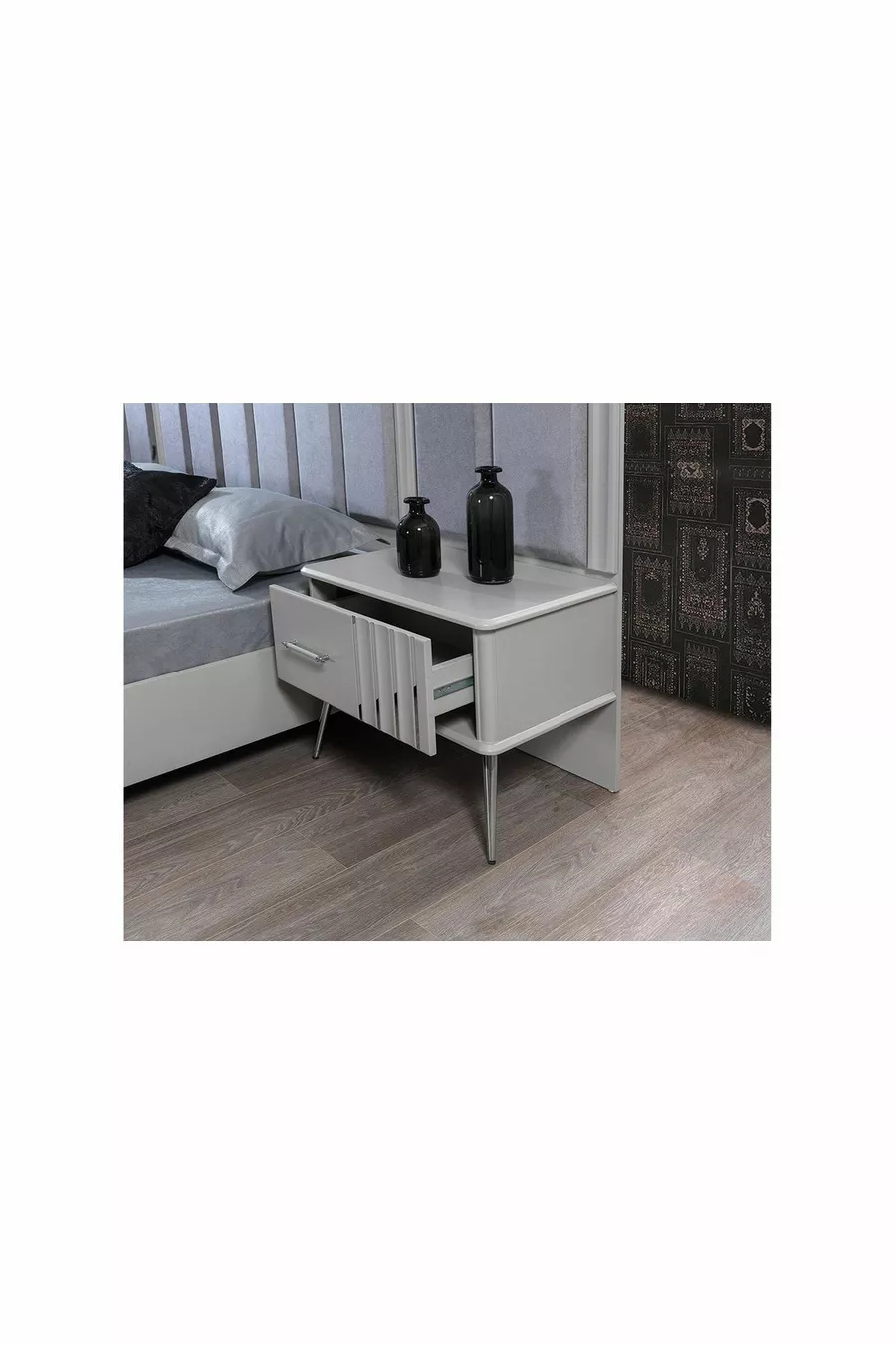 Ensemble de chambre à coucher Erva à base de MDF