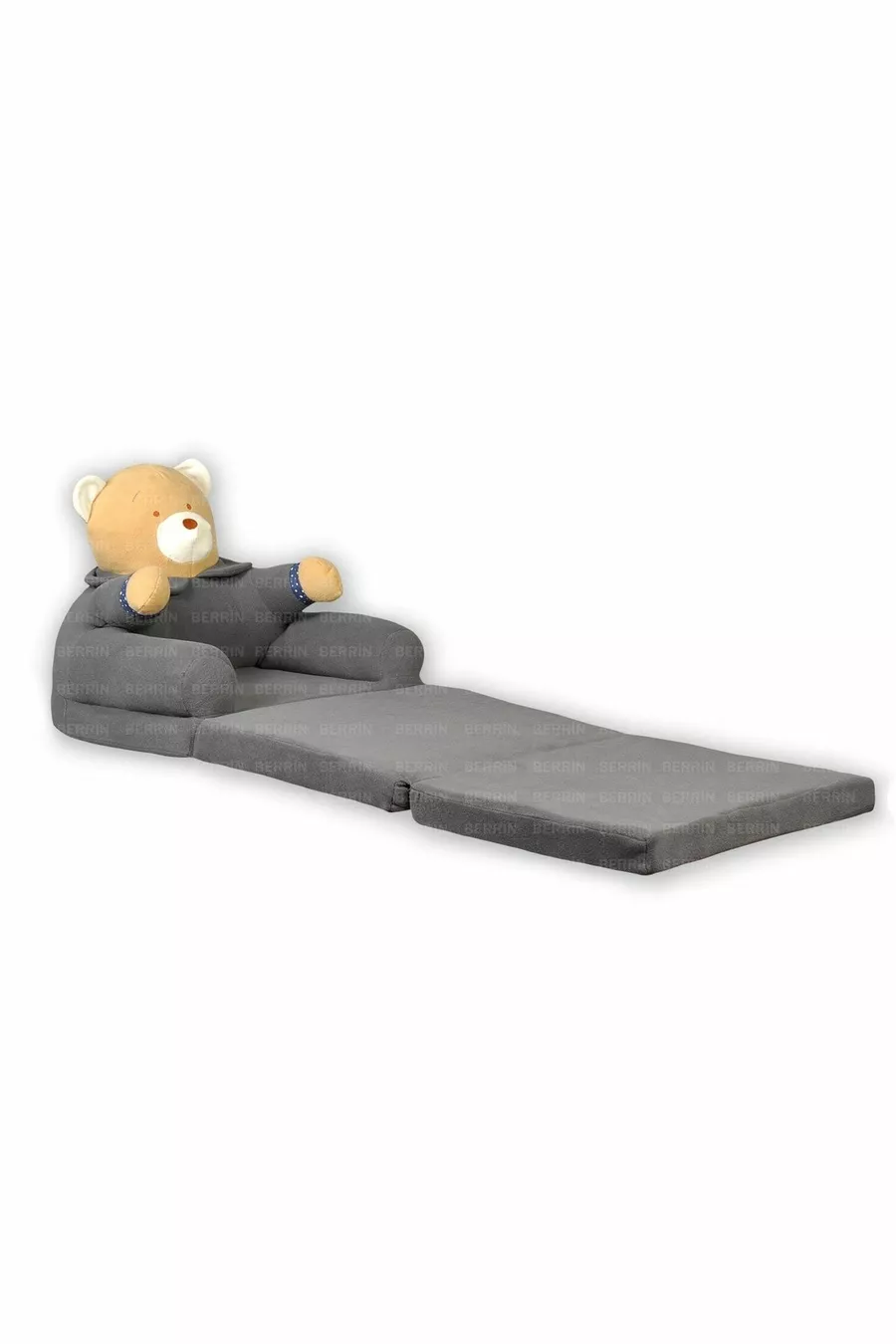 Draagbare Polar Opvouwbare Kinderstoel met Vulling, Kinderbed, Uitklapbaar, Wasbaar, Verborgen Ventilatie