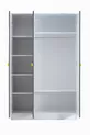 Lits superposés, Lit superposé Metris 2 places avec armoire à 3 portes
