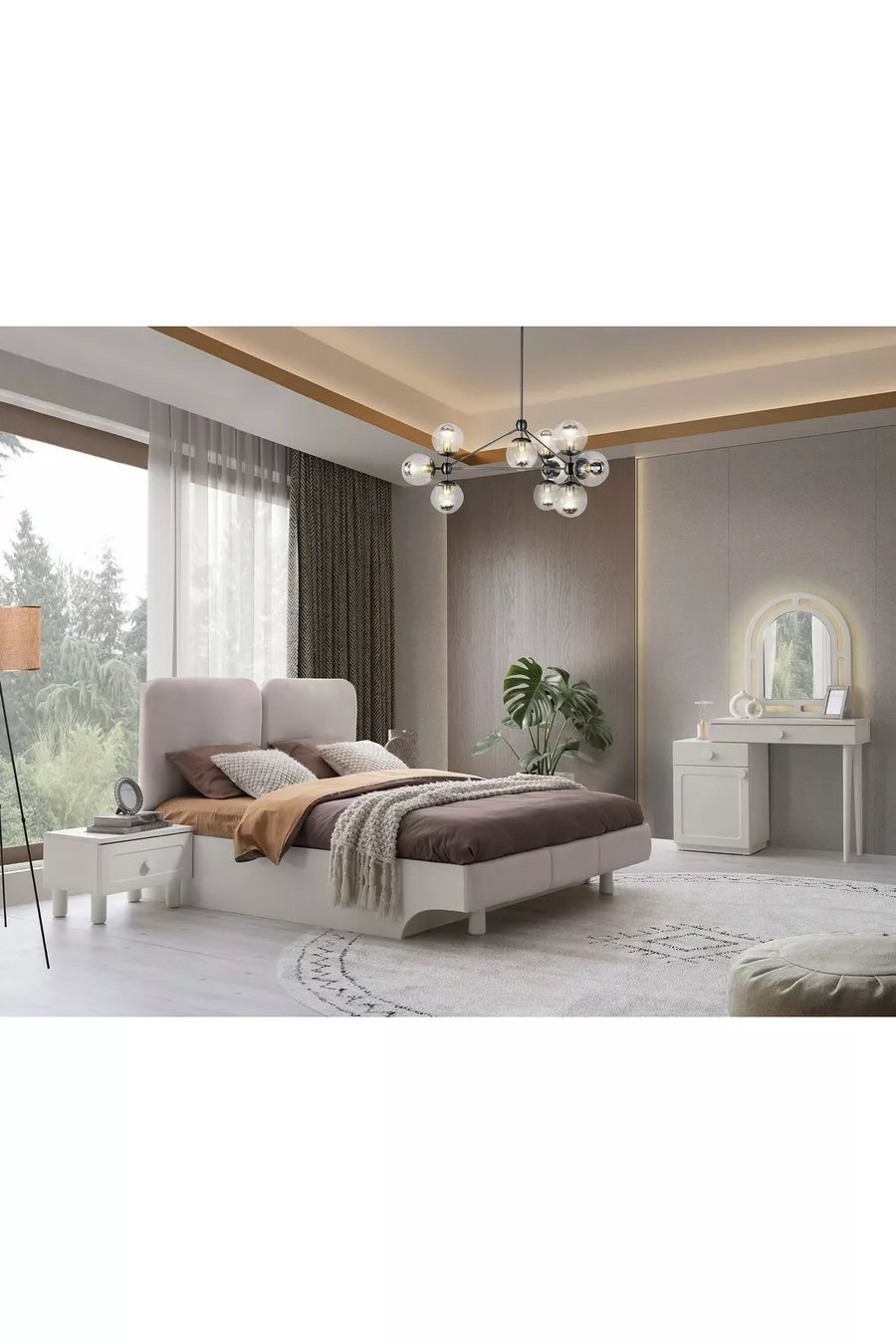 Camera da letto BEYZA in MDF