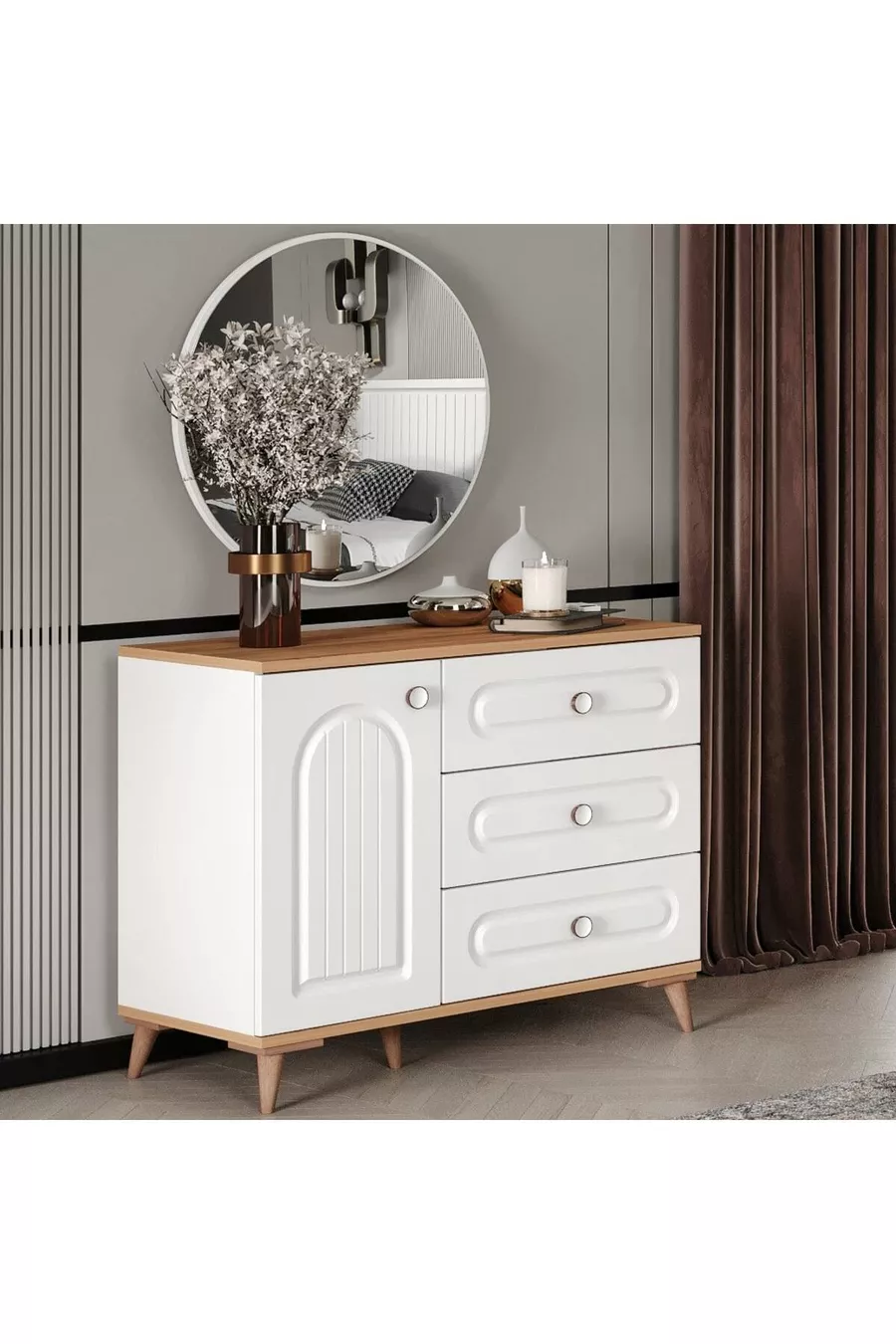 Gratis Montage Bohem Complete MDF Slaapkamer Set