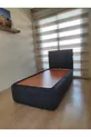 Ensemble Housse de côtés et tête de lit pour sommier double design Sonne