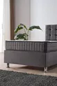 Ensemble de base et tête de lit Vienza pour une personne, anthracite, lot de 2