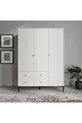 Focus 3 Kapılı Dolap/gardırop Beyaz (%MDF)